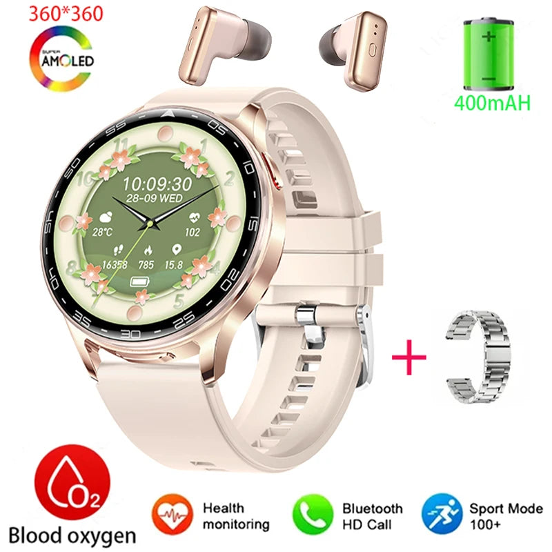 Smart Watch TWS 2-in-1