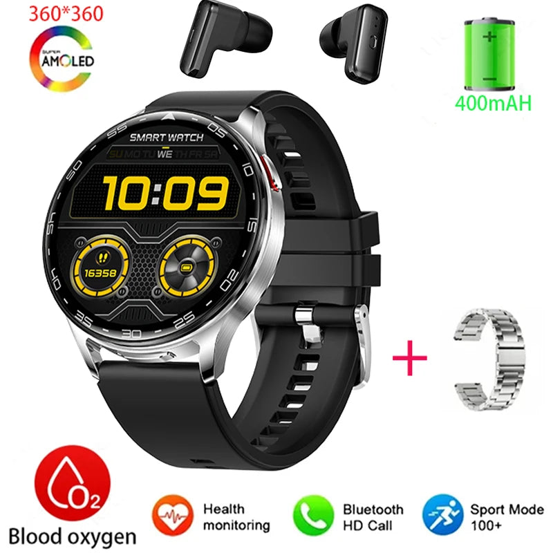 Smart Watch TWS 2-in-1