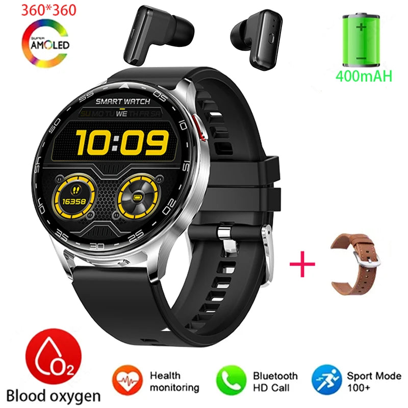 Smart Watch TWS 2-in-1