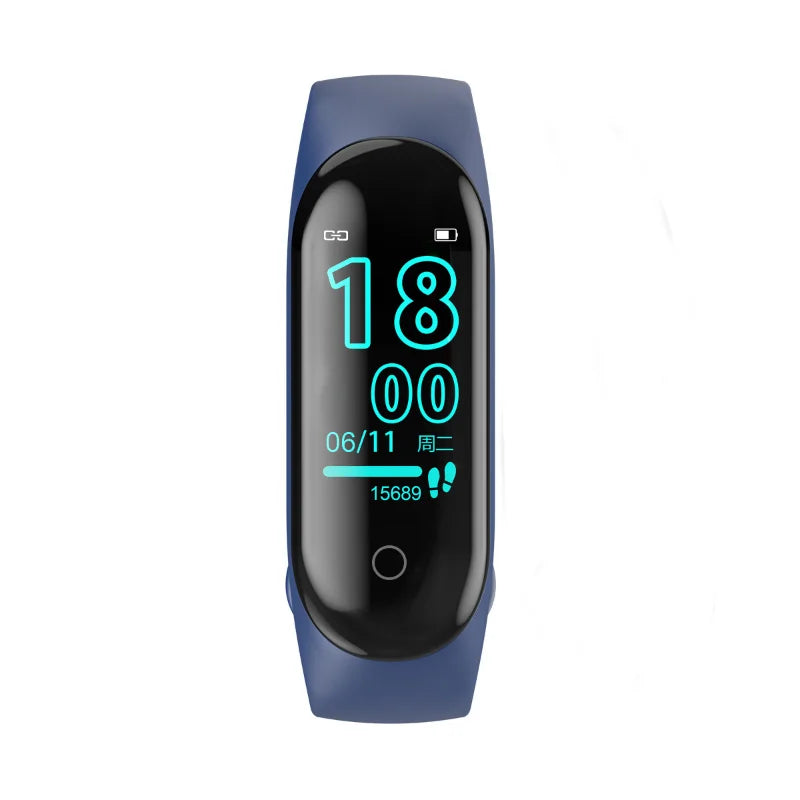 M4 Smart Watch Smart Wristband IP65 Waterproof Watch Blood Pressure Heart Rate Monitor Fitness Tracker Smart Sports Bracelet