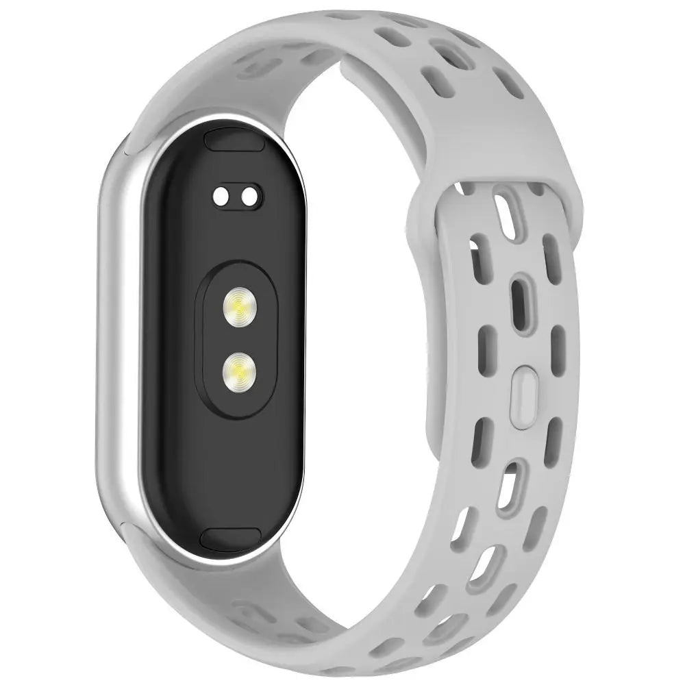 New Soft TPU Strap Breathable Replacement Smart Watch Band Accessories Sport Bracelet Wristband Belt for Mi Band 10 9 8