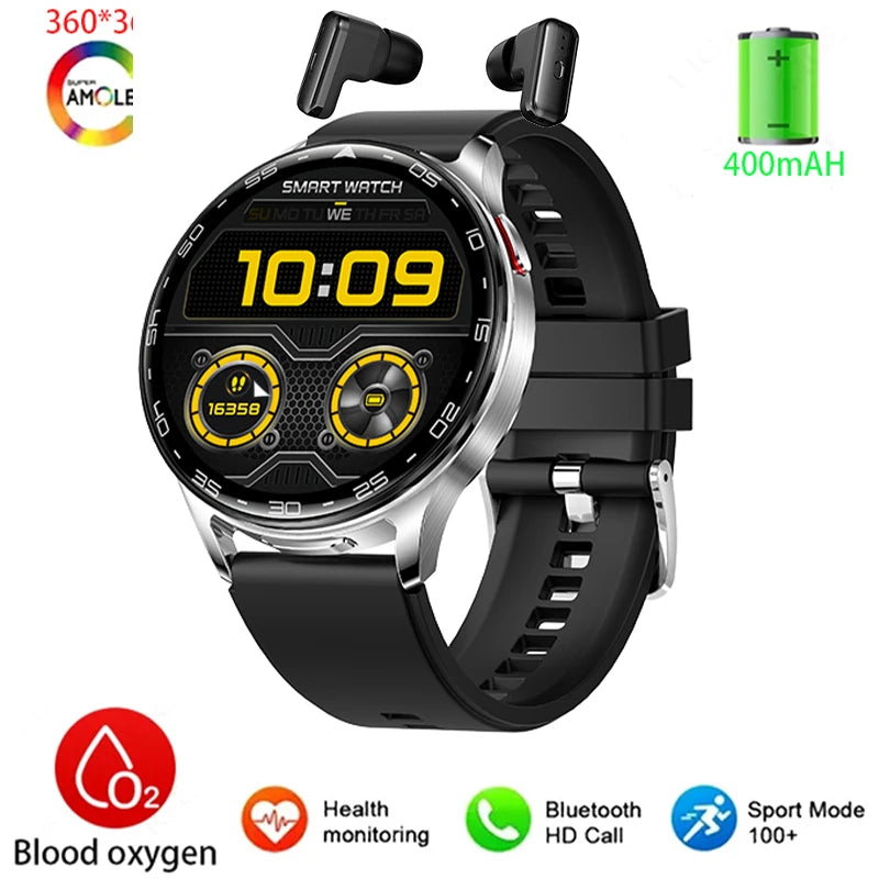 Smart Watch TWS 2-in-1