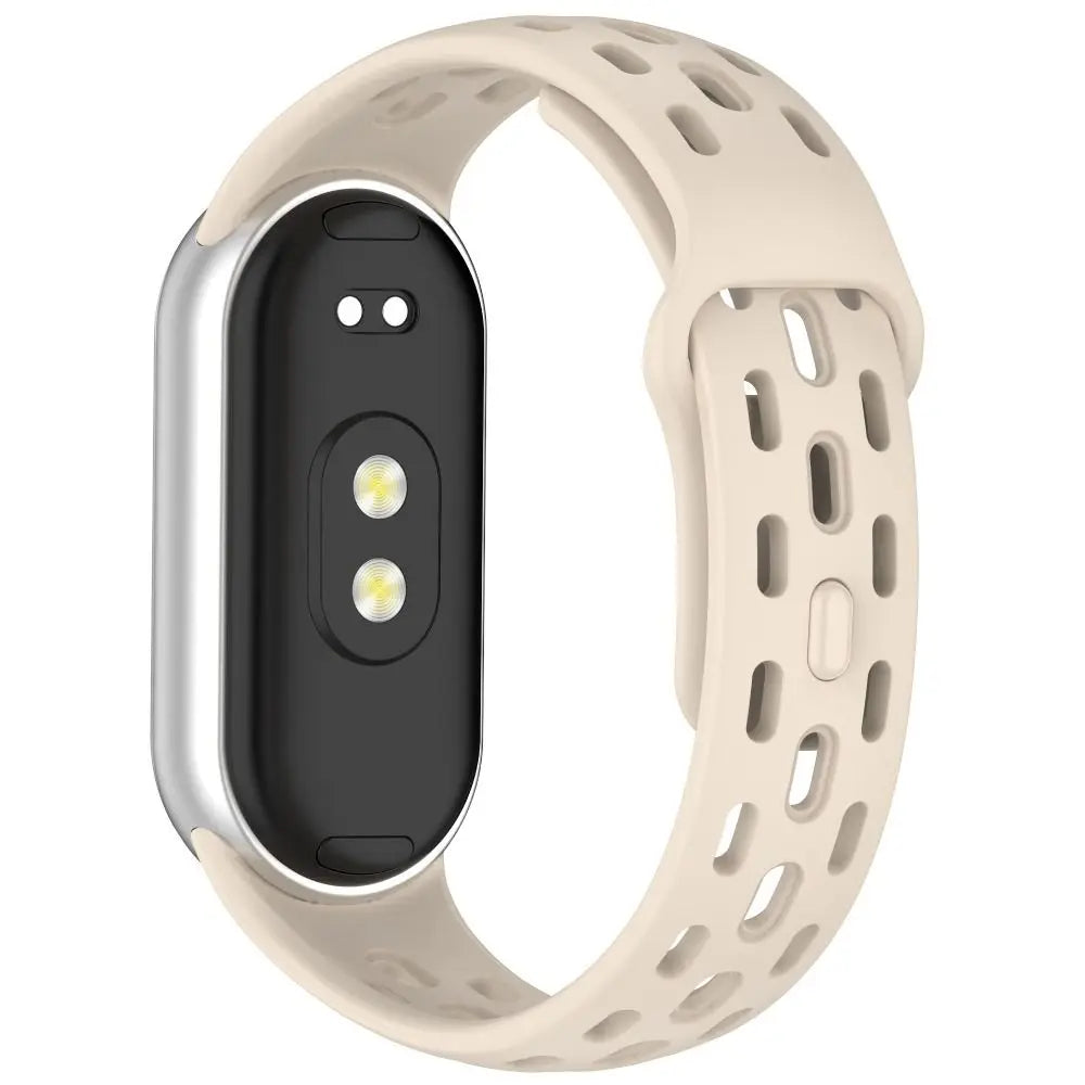 New Soft TPU Strap Breathable Replacement Smart Watch Band Accessories Sport Bracelet Wristband Belt for Mi Band 10 9 8