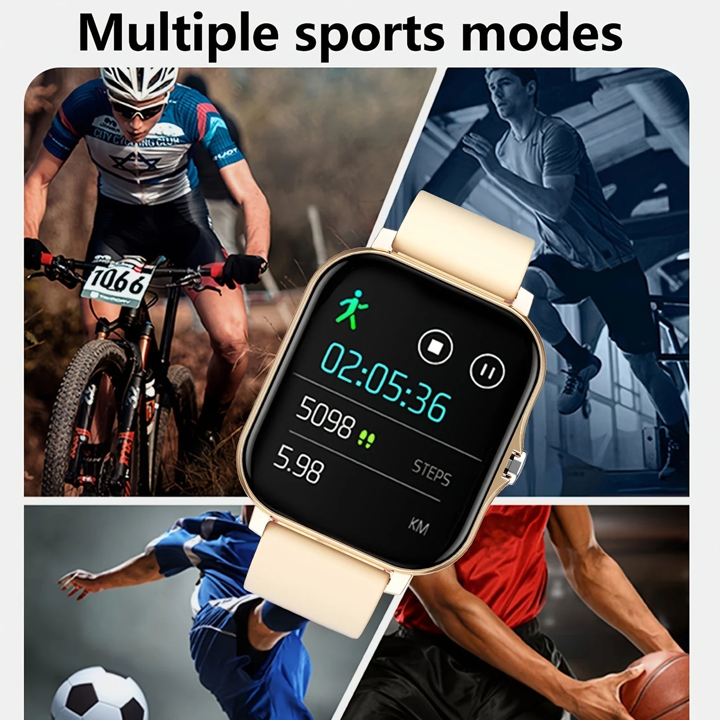 Smart Watch, Wireless