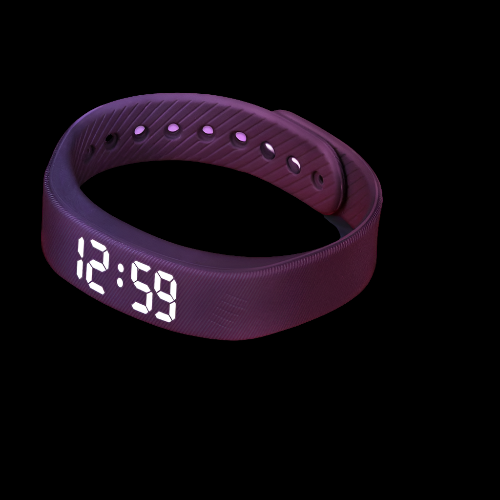 T5 Smart Multifunctional Wristband Fitness Bracelet IP65 Waterproof Sports LED Activity Sleep Tracker Smart Watch Pedometer