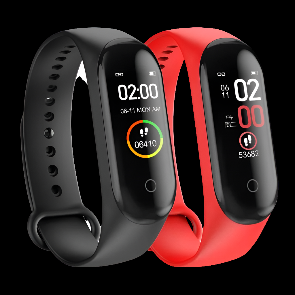 M4 Smart Watch Smart Wristband IP65 Waterproof Watch Blood Pressure Heart Rate Monitor Fitness Tracker Smart Sports Bracelet
