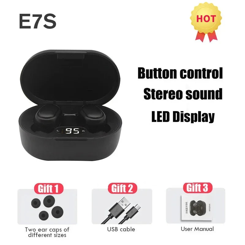 TWS E7S Bluetooth Earphones