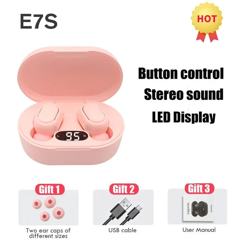 TWS E7S Bluetooth Earphones