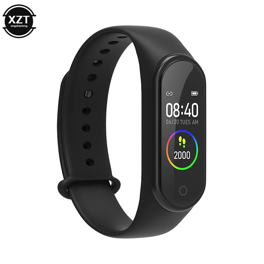 M4 Smart Watch Smart Wristband IP65 Waterproof Watch Blood Pressure Heart Rate Monitor Fitness Tracker Smart Sports Bracelet