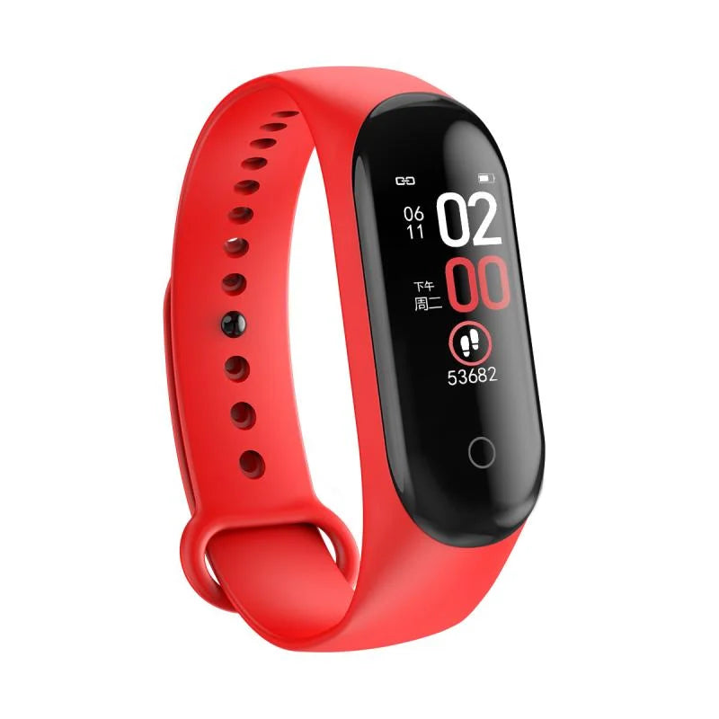 M4 Smart Watch Smart Wristband IP65 Waterproof Watch Blood Pressure Heart Rate Monitor Fitness Tracker Smart Sports Bracelet