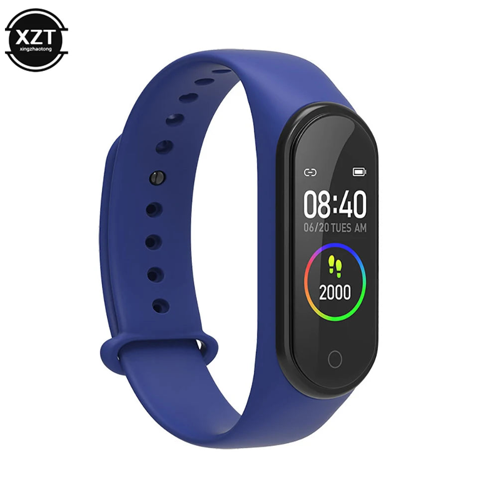 M4 Smart Watch Smart Wristband IP65 Waterproof Watch Blood Pressure Heart Rate Monitor Fitness Tracker Smart Sports Bracelet