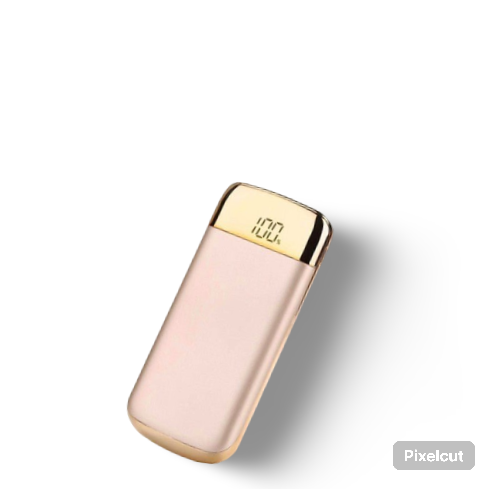 Power bank with display charging treasure