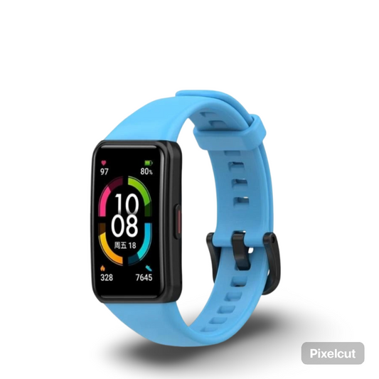 Band 6 Bands Adjustable Bracelet Silica Smartwatch Anti Scratch Strap