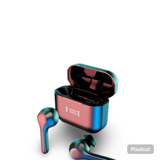 Touch Control Bluetooth Mini Earphones for Sports Music Stereo Digital Display in-ear Wireless Earbuds