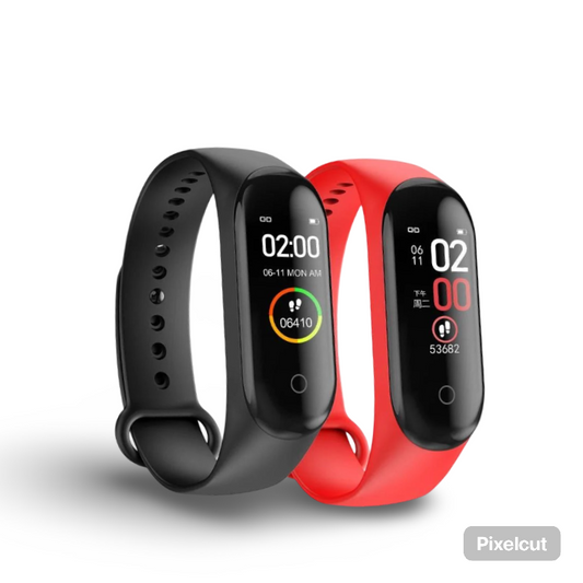 M4 Smart Watch Smart Wristband IP65 Waterproof Watch Blood Pressure Heart Rate Monitor Fitness Tracker Smart Sports Bracelet